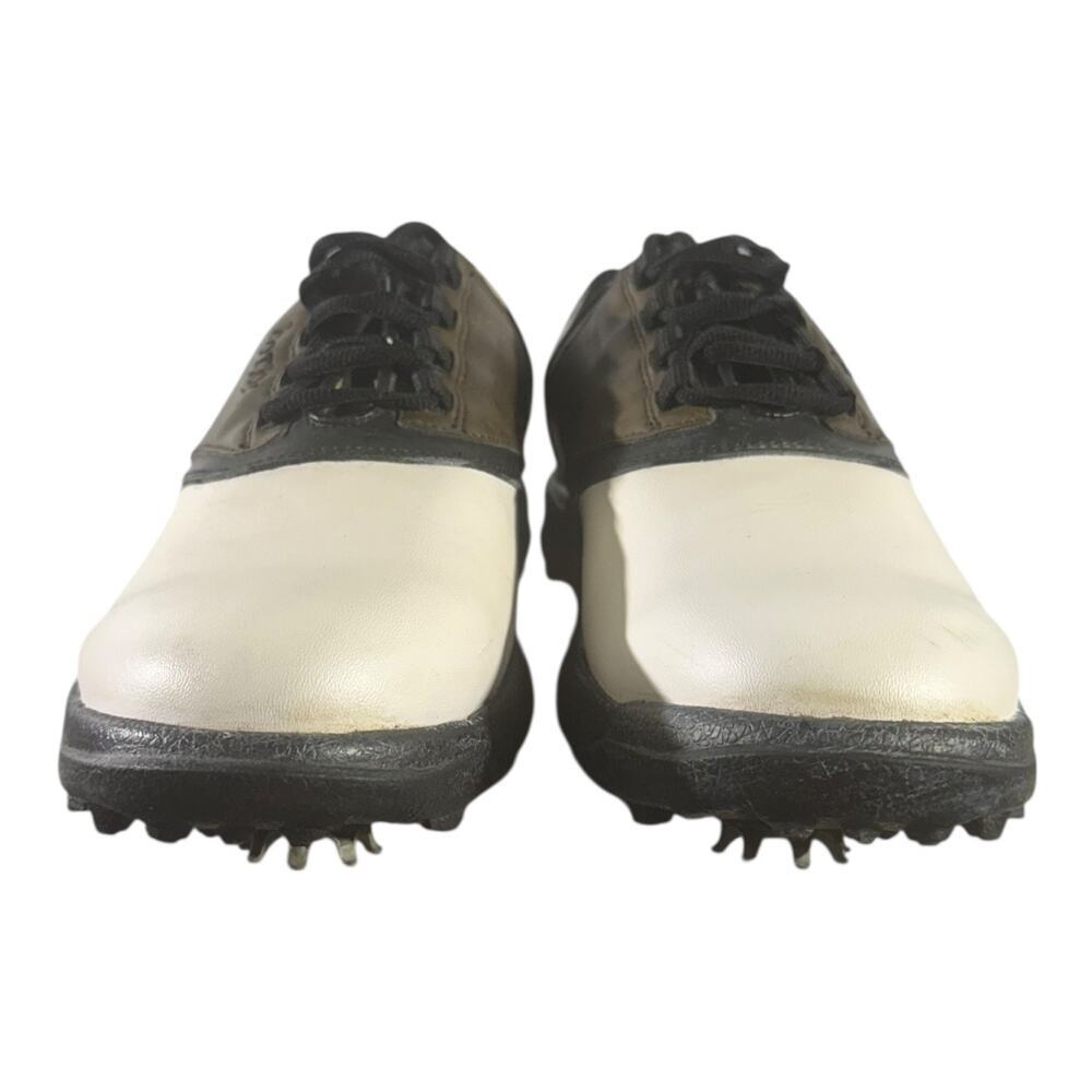 FootJoy Men’s Leather Golf Shoes Size 10 M Spiked Comfort Performance Walking - Picture 2 of 9